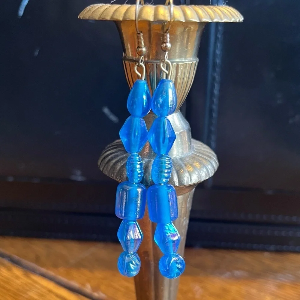Vintage elegant blue
